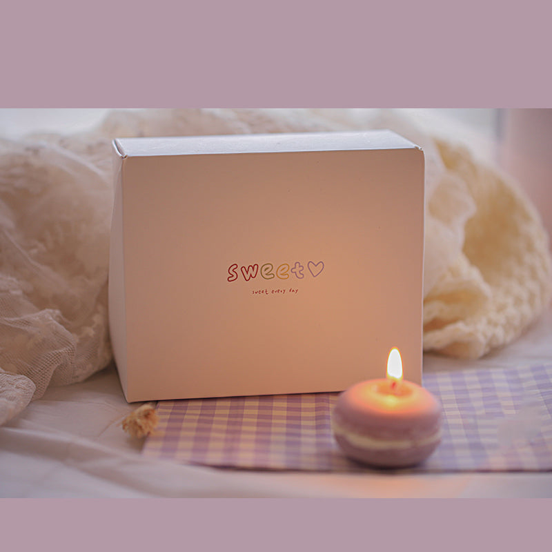 Shuflower – Macaron Candle Set (6-Pack) | Handmade Soy Wax Candles with 4 Fragrance Options