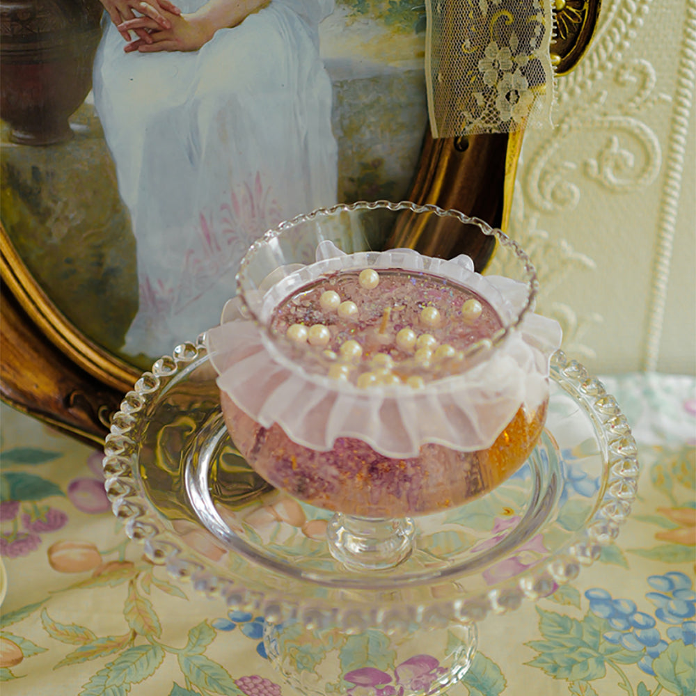 Bubble Koi Fish Aromatherapy Candle | Handmade Jelly Wax with Amethyst & Citrine Koi Fish - Shuflower