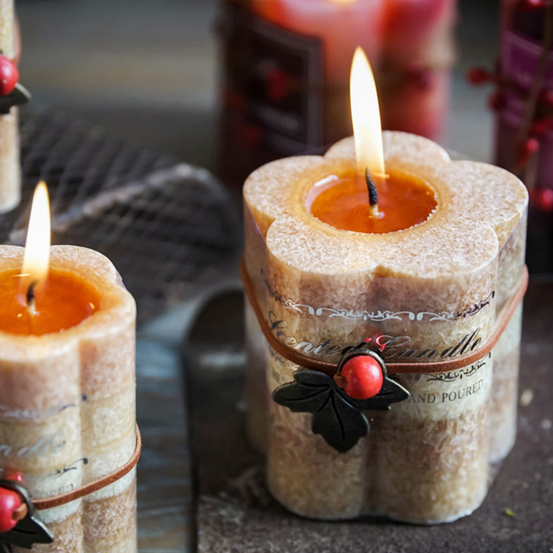Shuflower – Lois Scented Candle | Handmade Floral Fragrance Candle for Romantic Dinner, Wedding & Gifts