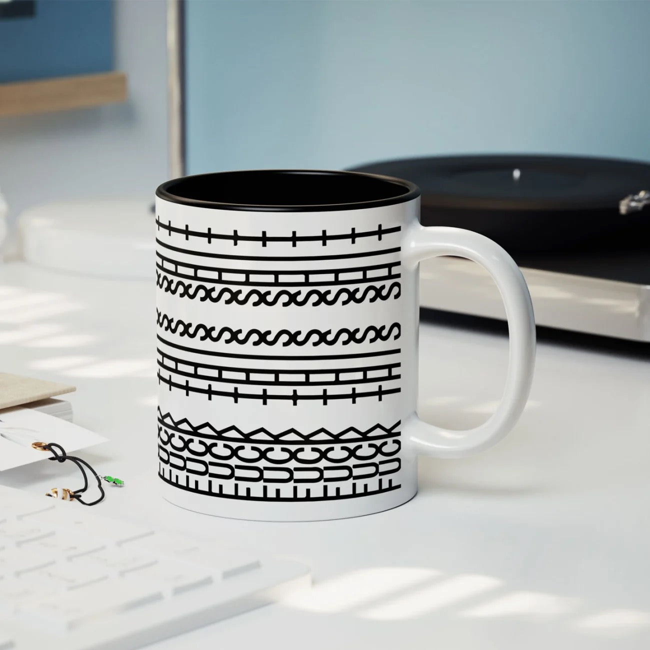 Shuflower Hidden Message Coffee Mug, Fuck This Shit Coffee Mug, 12 oz Ceramic Cup, Work, Humor, Comedy, Student,School